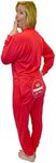 BIG FEET PAJAMA CO. Red Union Suit 