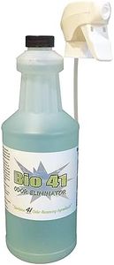 Bio 41 Odor Eliminator, Molecular Technology Since 2005 - Commercial, Industrial, Strong Pet & Urine Odor Remover, Trash Can Deodorizer 32 Oz Sprayer