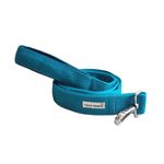 TEDHI POONCH Macau's Tail Premium Long Length Durable Sturdy Training Leash-with Soft Padded Handle- for Dogs and Puppies | Turquoise | Large