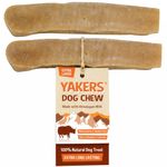 Yakers Natural Dog Chews, Original Flavor, XL (Pack of 2) - Natural Dog Treat Made with Himalayan Milk, Gluten-Free, Durable and Healthy Treats for All Breeds
