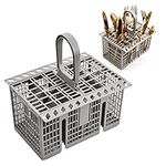 Zsanhua Cutlery Cage Basket Dishwasher Basket, Dishwasher Utensil Basket, Cutlery Holder for Dishwasher Universal, for Most Hotpoint/Indesit Dishwasher (Detachable Handle)