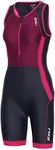 2XU Women's Perform Tri Suit , Barberry/Carbon Purple, XX-Small