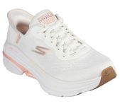 Skechers Women's Max Cushioning Arch Fit 2.0 Antilles Slip-On Sneakers, Natural Textile/Pink Trim, 4 UK