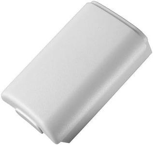 Gamer Gear Xbox 360 Wireless Controller Battery Pack Cover Shell Case White