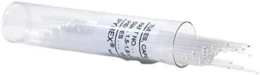 Corning 9530-2 Pyrex Capillary Melting Point Tube, Both Ends Open, 0.8 mm-1.1 mm ID, 0.25 mm Wall Range (Pack of 100)