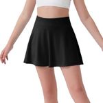 DEVOROPA Girls Tennis Skirts Stretc