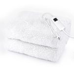 Electric Massage Table Warmer Pads Heated Mattress Pad 6 Heat Settings Electric Heating Pad (71" x 30"), Digital Heat Control Pad, w/Overheat Protection for Massage Bed & Spa,White Bed Warmer