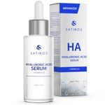 Hyaluronic Acid Serum for Face with Vitamin C & E | Microneedling Serum for Derma Roller | Anti Aging Hydrating Serum | Anti Wrinkle and Solution for Acne Scars | 50 ml