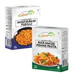 wheafree Gluten Free Multigrain Fusilli (250 Gm) And Rice Maize Penne Pasta (250 Gm) Combo Pack - No Trans Fat | No Cholesterol | No Maida