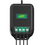 Battery Tender 4-Bank On-Board Battery Charger: 12 AMP Weatherproof Marine Multibank Battery Charger and Maintainer, 12V or 6V Selectable