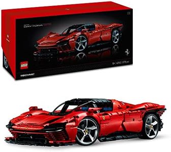 LEGO® Technic Ferrari Daytona SP3 42143 Building Kit; Enjoy a Building Project for Adults as You Craft All The Details of This Supercar Model; Display with Pride to Celebrate Your Passion for Ferrari