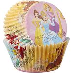 Wilton 415-7490 Disney Princess Standard Baking Liners, Paper, Assorted
