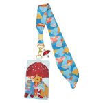 LOUNGEFLY Disney Winnie The Pooh and Friends Rainy Day Lanyard, WDL0566