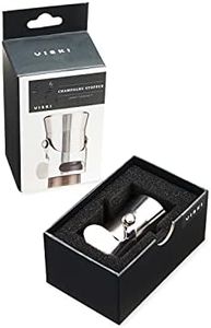 Viski Professional Heavyweight Heavyweight Champagne Stopper, Silver, 4699TBV