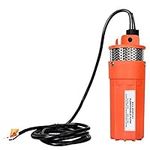 ECO-WORTHY 12V DC Submersible Well Water Pump with 10ft Cable, Water Flow 1.6GPM, Max Lift 230ft/70m, 96W Deep Well Pump for Irrigation, farm, ranch, home
