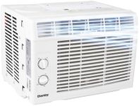 Danby DAC050MB1WDB 5,000 BTU Window Air Conditioner, 2 Cooling and Fan Settings, Easy to Use Mechanical Rotary Controls, Ideal for Rooms Up to 150 Square Feet