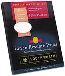 Southworth Linen Résumé Paper, Almo