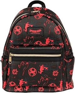 Spider-Man: Across The Spider-Verse Web Mini-Backpack - Entertainment Earth Exclusive, Black