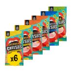 CHEESIES | Crunchy Cheese Keto Snack | Variety Pack | 100% Cheese | Sugar Free, Gluten Free, No Carb | High Protein and Vegetarian | Crunchy, Baked and Tasty | Multipack (20 g (Pack of 6))