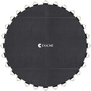 Exacme 12.45 Foot Jumping Mat for 14 Foot Frame Trampoline, 88 V-Rings, Fit 6.5" Springs, C14JM