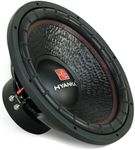 H YANKA BSC-15-2 15 Inch Subwoofer - 1300W MAX Power 15 Inch Paper Cone Subwoofer Car Audio, Black Iron Basket, 2.5“ Dual Voice Coil 2 Ohm Impedance 15 Sub for Cars