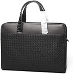 Luxury Men Cowhide Briefcase Conver