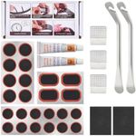 Zacro 34 PCS Bike Tire Repair Kit, 