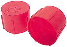 Allstar ALL50805 Red Plastic Fitting Cap for -10AN and 7/8-14 Thread, (Pack of 10)