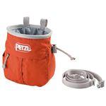 PETZL Unisex_Adult sakapoche Magnesium Bag, red, standard size