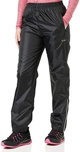 CMP - Pantalon imperméable femme, Noir, D44