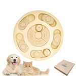 Pawfect Family® interactive toy for dogs and cats - treat dispenser and brain game level 1, made of wood