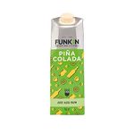 Funkin Pina Colada Pre-Made Cocktail Mix 1 Litre (Case of 6) | Cocktail - Just Add Spirits, Perfect For Parties