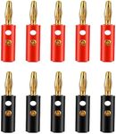 cobee 10Pcs 4mm Speaker Banana Plug