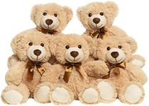 Quaakssi Teddy Bears Bulk 5 Packs T