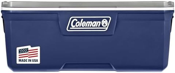 Coleman Classic Series Insulated Portable Cooler, Leak-Resistant Outdoor Hard Cooler Keeps Ice up to 5 Days, 52/70/120/150 Quart