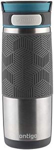 Contigo Transit Autoseal Travel Mug, Stainless Steel Thermal Mug, Vacuum Flask, Leakproof Tumbler, Coffee Mug with BPA Free Easy-Clean Lid, Biscay Bay, 460 ml