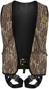 HSS Treestalker Harness with Elimishield - Lightweight All-Season Hunter Safety Harness with Adjustable Fit- Breathable Fabric and Convenient Pockets- Small/Medium