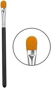 Extra flat round brush eyebrow concealer brush，concealer brush，flat makeup brush，Brow Brushes(E32)