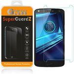 [2-Pack] For Motorola Droid Turbo 2 - SuperGuardZ Tempered Glass Screen Protector, 9H, 0.3mm, 2.5D Round Edge, Anti-Scratch, Anti-Bubble