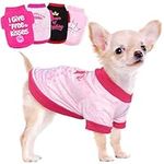 4 Pieces Dog Clothes for Small Dogs