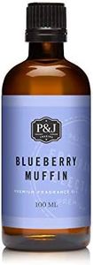 P&J Trading Fragrance | Blueberry Muffin Oil 100ml - Candle Scents for Candle Making, Freshie Scent, Soap Making Supplies, Diffuser Oil Scents