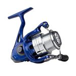 Shakespeare Superteam FL Reel, Fishing Reel, Spinning Reels, Lightweight Coarse Fishing Reel for Waggler, Stick Float or Feeder - Spare Spool included, Carp, Bream, Roach, Tench, Unisex, Blue, 2500