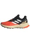 adidas Men's Terrex Soulstride Trail Running Shoes, Impact Orange/Cloud White/Core Black, 10 UK