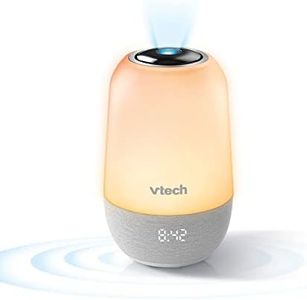 VTech BC8313 V-Hush Pro Storytelling Soother with Sleep Trainer, Songs, Stories, Sounds, lullabies, Multi Option Night Light, Bluetooth Speaker, up to 6 Hours Run time
