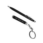 Savri Personalized Pen & Keychain with Your name engraved on it. Ideal Gift for Friend, brother, sister, father, On Father's Day, Anniversary, Birthdays, Teachers Day, farewell, & any Occasions.