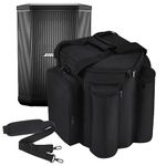 Hzycwgone Carrying Case for Bose S1 Pro/S1 Pro+ Portable Bluetooth Speaker System, S1 Pro Travel Shoulder Bag w/Extra Pockets for Microphone,Charger,Cable,Accessories Cover (Black)