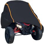 StarknightMT UTV Cover 2 Seater, Full Cover Compatible with Can Am Maverick X3 /Turbo / 900, Kawasaki, CFMOTO, RZR, Talon, SXS Heavy-Duty All Weather Protection Cover 2-3 Seater