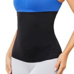 SURE YOU LIKE Waist Trainer for Women Postpartum Recovery Belt Seamless Shapewear for Women Tummy Control Body Shaper,1 pcs，Black,S=UK 8-10