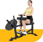 Calf Raise Machine Home Gym: Calf Machine Seated Calf Raise Machine Adjustable Calf Workout Machine Leg Raise Machines Exercise Equipment Plate Loaded Black