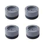 QBDIANGEN Anti Vibration Pads for Washing Machine 4 Pcs Washing Machine Feet Pads Rubber Anti-slip Shock Absorber Noise Reduction Washer Pedestals Stops Washer Dryer Moving Shaking Walking Skidding